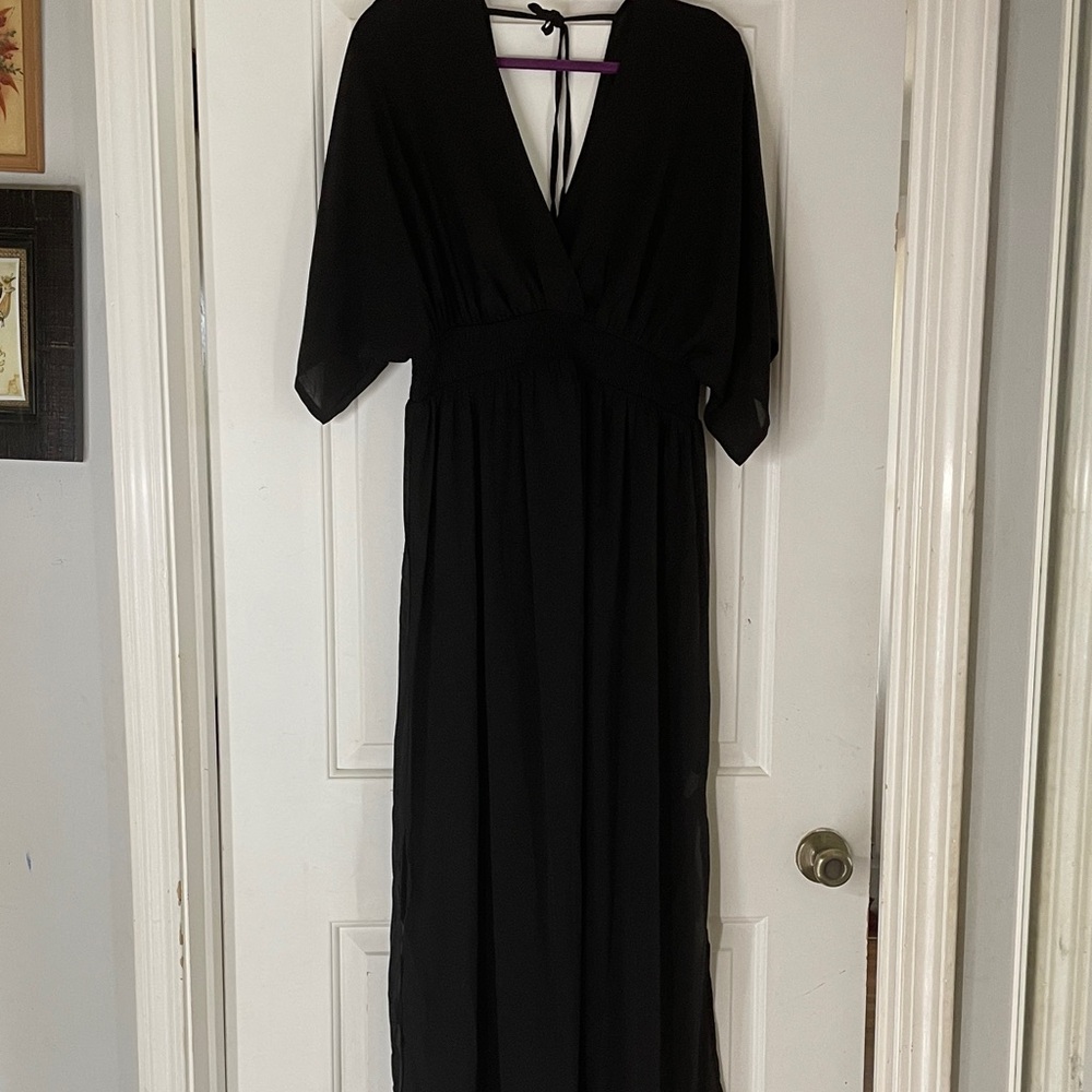 SUMMER CLOSE OUT SALE!  Black Maxi Dress